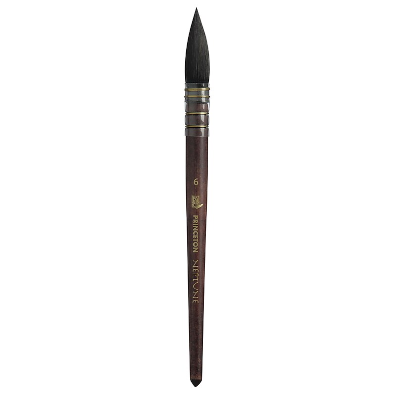 Princeton Neptune Watercolor Synthetic Quill Brush (PBXP4750Q6) image 1