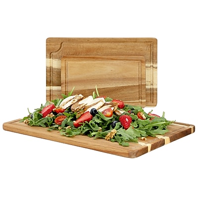MegaChef Acacia Wood Cutting Board - Thumbnail 4