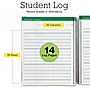 Global Printed Products Deluxe Spring Floral 8.5" x 11" Academic Teacher Planner, Plastic Cover (NAD-UNDTP-30)~#|#~CA6F6210-F064-4A25-9B3653E192530E16_sc7