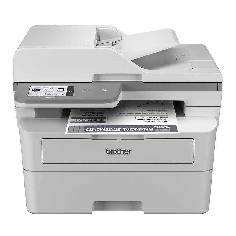 Brother Workhorse MFC-L2980DW Compact Wireless Monochrome Laser All-in-One Printer, Scan, Copy image 1