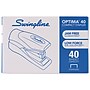 Swingline Optima 40 Compact Reduced Effort Stapler, 40-Sheet Capacity, Black/Silver (87842)~#|#~CA70271C-8CC1-4A58-BEC300DDE2BF7F13_sc7