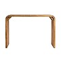 Storied Home Modern Waterfall Edge Mango Wood Console Table, Natural (EC1720)~#|#~CA791FAB-CFA3-43EB-83205248208E1E8B_sc7