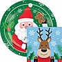 Say Hooray! Christmas Cheer Paper Plates and Napkins Kit, Multicolored, 48/Pack (DTC9393E2G)~#|#~CA7D8FAC-F118-4CF9-906BA572E936EF75_sc7