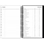 2025 Blue Sky Fran 5" x 8" Weekly & Monthly Planner, Plastic Cover, Black/Brown (150541)~#|#~CA80A826-AF3A-46D6-B5080F2BAF97E3EE_sc7