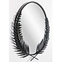 Infinity Instruments Empress Metal Wall Mirror, 22" (20006BK)~#|#~CA82A9CF-18A6-4C04-984A88814D9A98F8_sc7
