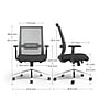 Staples Prestige Marrett Ergonomic Fabric Swivel Task Chair, Black (UN53249)~#|#~CA82C49F-B285-4175-B318FFC46436661E_sc7