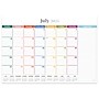 2025-2026 TF Publishing Rainbow Blocks 17" x 12" Academic Monthly Desk Pad Calendar (AY26-8504)~#|#~CA83C918-0C8D-425C-AE8A37158FCFF766_sc7