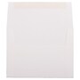 JAM Paper A2 Booklet Envelope 4 3/8" x 5 3/4", Bright White Linen, 100/Pack (66670d)~#|#~CA865ED4-4104-488F-8835A41ECBDB7D0A_sc7