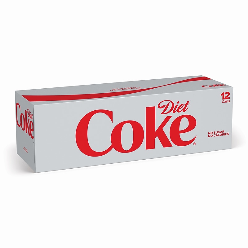 Coca-Cola Diet Coke, 12 oz., 24/Carton (00049000028911) image 1