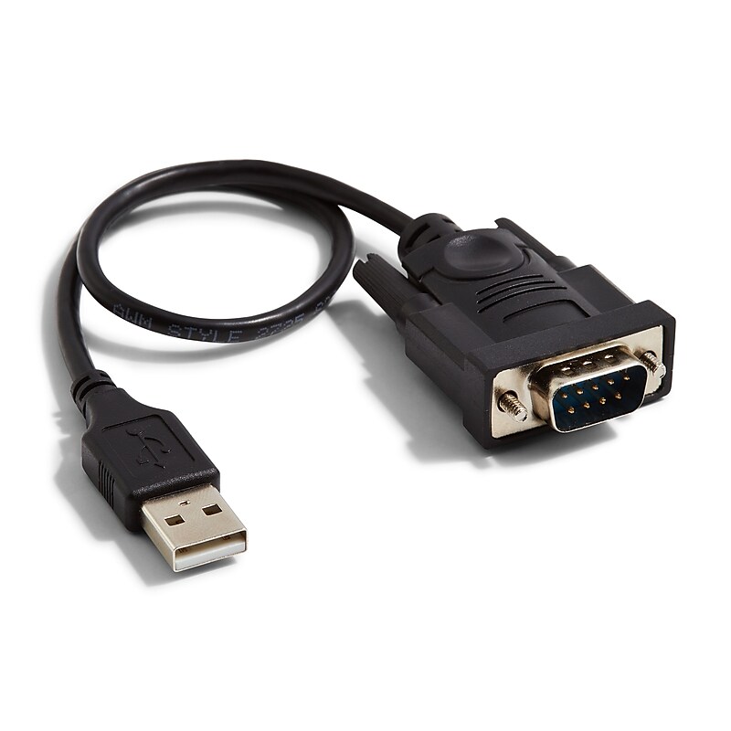 NXT Technologies™ 1' USB/9-Pin Serial, Black (NX29764) image 1
