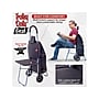 Trolley Dolly Foldable Shopping Cart with Seat, 110 Lbs., Black (01-595)~#|#~CA8CCDC0-5726-44DE-93793502BC76E7F9_sc7