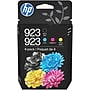 HP 923 Black/Cyan/Magenta/Yellow Standard Yield Ink Cartridges, 4/Pack (6C3Y6LN)~#|#~CA94A2DE-1656-4FB0-A63F7776474CEDB6_sc7