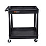 Luxor ENDURA XL 2-Shelf Utility Cart, Black (TC11-B)~#|#~CA95A3BF-93EA-4277-93116A9E01A0DDB1_sc7