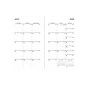 2025-2026 Blue Sky 3.625" x 6.25" Academic Year Monthly Planner, Paperboard Cover, Matte Black (155773)~#|#~CA95AC95-35AB-4DF1-A53E53DECC7986BD_sc7