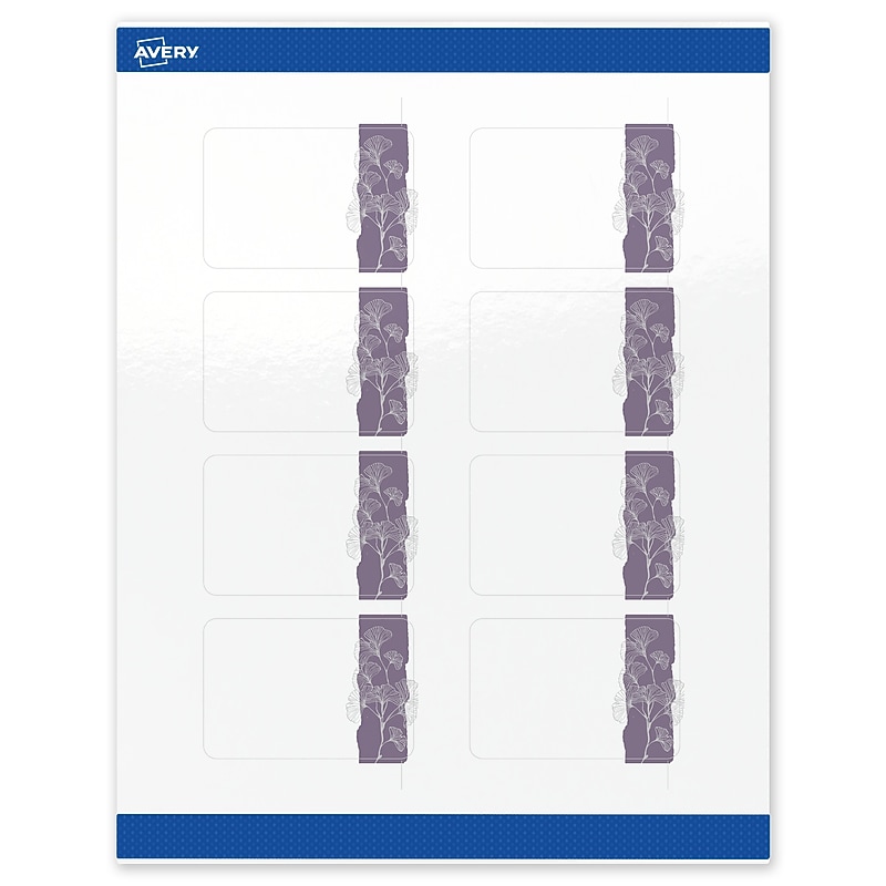 Avery Laser/Inkjet Rectangle Multipurpose Labels, 2" x 3", White, 80/Pack (S00-F4Q) image 1