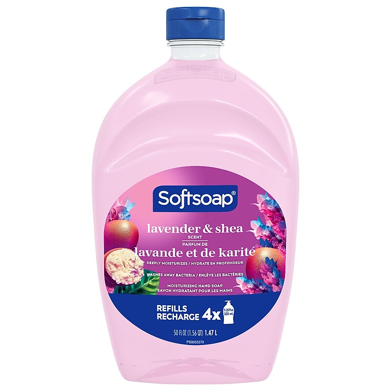 Softsoap Liquid Hand Soap Refill, Lavender & Shea Butter Scent, 6/Carton (US07151ACT) image 1