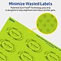 Avery Printable Oval Multipurpose Labels, 1.5" x 2.5", Bright Green, 360/Pack (94051)~#|#~CA9AC428-C046-419A-B90E3AA64BE28FC8_sc7