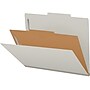Medical Arts Press Pressboard Classification Folder, 1-Divider, 2" Expansion, Letter Size, Gray, 10/Box (DV-T42-14-3GRY-PKT)~#|#~CA9FFEC9-F4F5-4AC3-A53CF4B027EDA53B_sc7