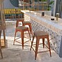 Flash Furniture Shania Industrial Metal Counter Height Stool without Back, Copper, 4-Pieces/Pack (4ETBT350324POCW)~#|#~CAA4684B-443F-4CBB-BB4771EBCA76F455_sc7