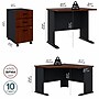 Bush Business Furniture Cubix 48"W Corner Desk with Return and Mobile File Cabinet, Hansen Cherry (SRA005HCSU)~#|#~CAA497DC-C938-4C82-81713A3FCF871881_sc7
