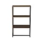 Household Essentials Wrap 41.5" 3-Shelf Bookcase, Brown/Black Laminate/Steel (8260-1)~#|#~CAA59CF1-C340-4B99-993CC0A499DD05A2_sc7