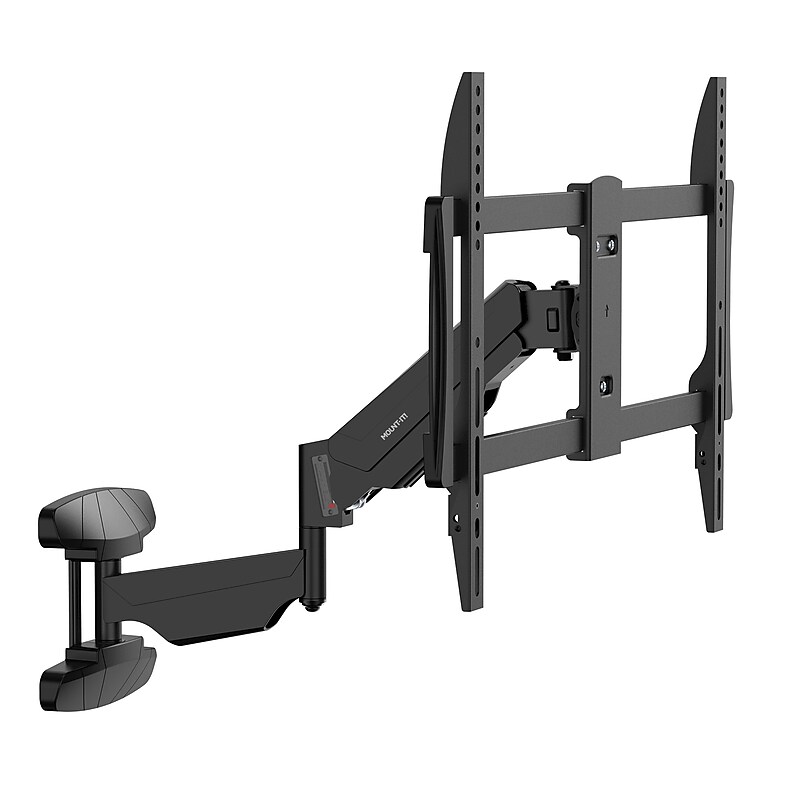 Mount-It! Full Motion TV Wall Mount with Gas Spring Arm For 37" to 80" Screens, 88lbs Max. (MI-445) image 1