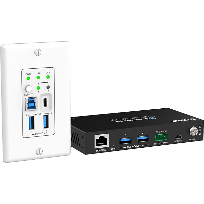 Comprehensive Pro AV/IT Integrator GX USB5GX 530WPK USB 6 Port Wall Plate KVM Extender Kit image 1