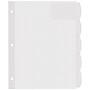 Avery Big Tab Printable Paper Dividers with Large White Labels, 5 Tabs, White, 20 Sets/Pack (14440)~#|#~86CEC5C5-B53D-41AD-BB7C97E82DD68C46_sc7