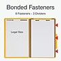 Pendaflex Heavy Duty Classification Folder, 3-Dividers, 3" Expansion, Legal Size, Yellow, 10/Box (1006946)~#|#~CABA5132-81F1-49A4-836CE20C5906CE2F_sc7