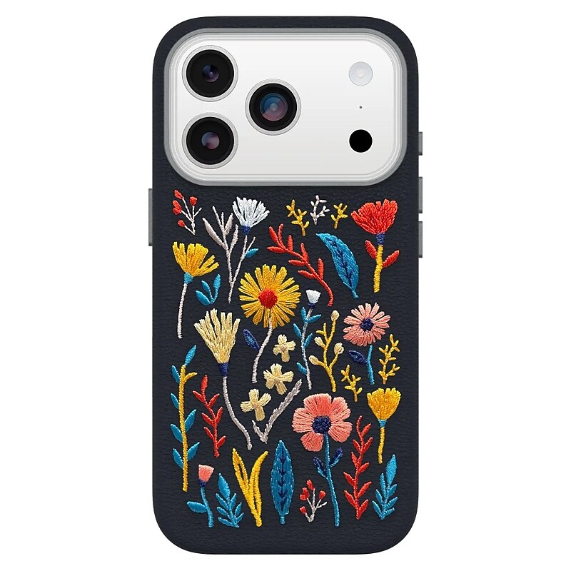 OtterBox Symmetry MagSafe Phone Case for Apple iPhone 17 Pro, Shock Absorbing, Enchanted Garden (77-98760) image 1