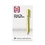TRU RED™ Pocket Stick Highlighter with Grip, Chisel Tip, Yellow, Dozen (TR54580)~#|#~CAC2CFA2-4743-4777-923CB436421B023F_sc7
