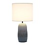 Simple Designs Table Lamp, Gray (LT2132-GRY)~#|#~CAC398E0-E3E7-4D36-9AD0CA0681470A5D_sc7