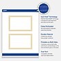 Avery Gold Multi-Lined Border Matte Blank Card, White, 20/Pack (S00-DHM)~#|#~CAC6EFA5-A017-4F3A-81486CB509670569_sc7