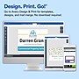 Avery Adhesive Sticker Name Tag Labels, White/Blue, 100 Name Badges/Pack (13971/5144)~#|#~CAC80B7E-E355-4B7A-A8860A2D26D1A74B_sc7