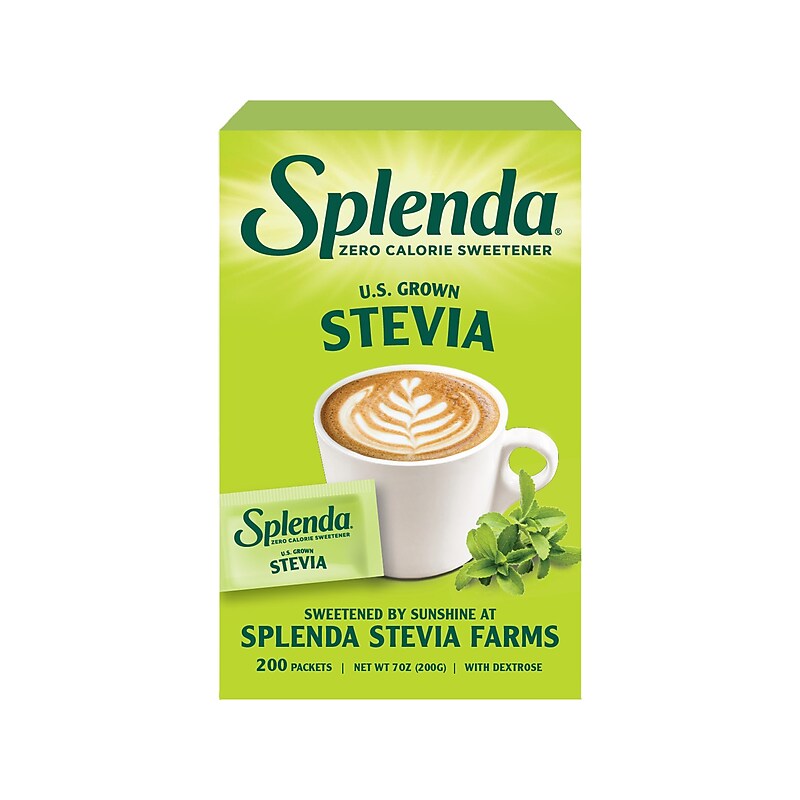 Splenda Stevia Sweetener Packet, 200/Box (SP82000310) image 1