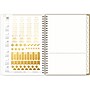 2025 Blue Sky Day Designer Gold Spotty 5.88" x 8.63" Weekly & Monthly Planner, Plastic Cover, White/Gold (148133)~#|#~CACA0714-1E2C-45E9-888758816464DBA2_sc7