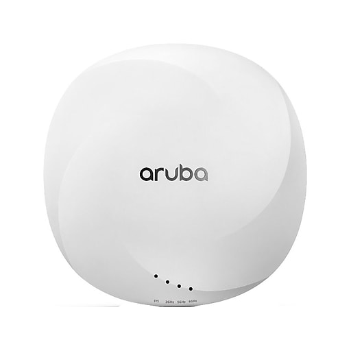 Aruba AP615 AX3600 Tri Band WiFi 6E Access Point, White (R7J50A) Staples