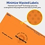 Avery Rectangle Multipurpose Labels, 2.5" x 7", Bright Orange, 60/Pack (94247)~#|#~CAD2D935-038B-4081-962BDC9E5DE219AF_sc7
