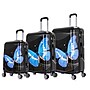 InUSA Hardside Butterfly Suitcase, 4-Wheeled Spinner, TSA Checkpoint Friendly, Black Butterfly (IUAPCSML-BBU)~#|#~CAD70CA0-50CD-4AC1-A6514656C2115E10_sc7