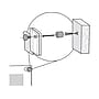 Azar Sign Holder, 8.5" x 11", Wall Mounted, Silver Acrylic, 4/Pack (105514-SLV-4PK)~#|#~CAD7E292-68DD-4F07-B0A1607F97E3E4AD_sc7
