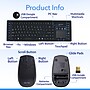 Delton M90/M44 Wireless Keyboard and Optical Mouse Combo, Black (DKMKITWM91-WB)~#|#~CAD95A32-6322-4C7F-8F2F758C7AE958A1_sc7