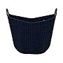 Household Essentials Woven Storage Wicker Basket with Handles, Blue (ML-4128)~#|#~CAD9F6F6-37E5-4A1E-96B6458F7C262C98_sc7