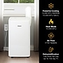 Whirlpool 115-Volt 14,000 BTU (10,000 BTU DOE) Portable Air Conditioner with Remote, White (WHNP141HAW)~#|#~CADCFF59-9CD8-4190-BF1328FD6356B891_sc7