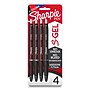 Sharpie S-Gel Retractable Gel Pen, Medium Point, Assorted Ink, 4/Pack (2096174)~#|#~CADFB209-5D54-4AB8-8B63A3F18A4B40D2_sc7
