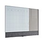 U Brands Combination Dry-Erase Whiteboard, Aluminum Frame, 4' x 3' (3198U00-01)~#|#~CADFE5B6-39A9-4DBB-9AAACCCD3AE92133_sc7