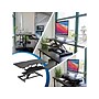 Mount-It! 38"W Electric Rectangular Adjustable Standing Desk Converter, Black (MI-8010)~#|#~CAE303A8-9B1C-43EC-BBF1A1373B591C7E_sc7
