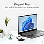 Plugable USB-C to HDMI Adapter, Male to Female/Female, Black (USBC-MSTH2)~#|#~CAE50779-07C3-4623-9DFA4413151A05C1_sc7