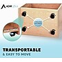 AdirOffice 46" Speaker Podium Presentation Lectern, Medium Oak (661-07-MEO)~#|#~CAE5CEEA-70E2-47AA-9FAB452F32B3BEA5_sc7
