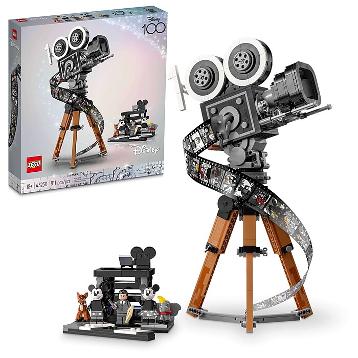 LEGO Disney Walt Disney Tribute Camera, 811 Pieces (43230) | Staples