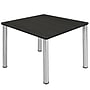 Regency Kee Square Laminate Breakroom Table, 42"D x 42"W, Ash Grey/Chrome (TB4242AGBPCM)~#|#~CAECAF93-9AC4-4CE5-AE2284BFEC6FBFE9_sc7